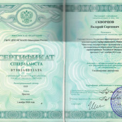 Скворцов-Сертификат